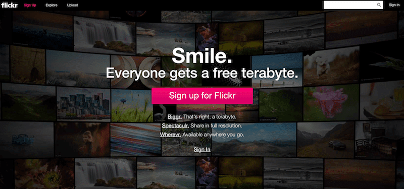 Use flickr to grab free images that are commercially licensed