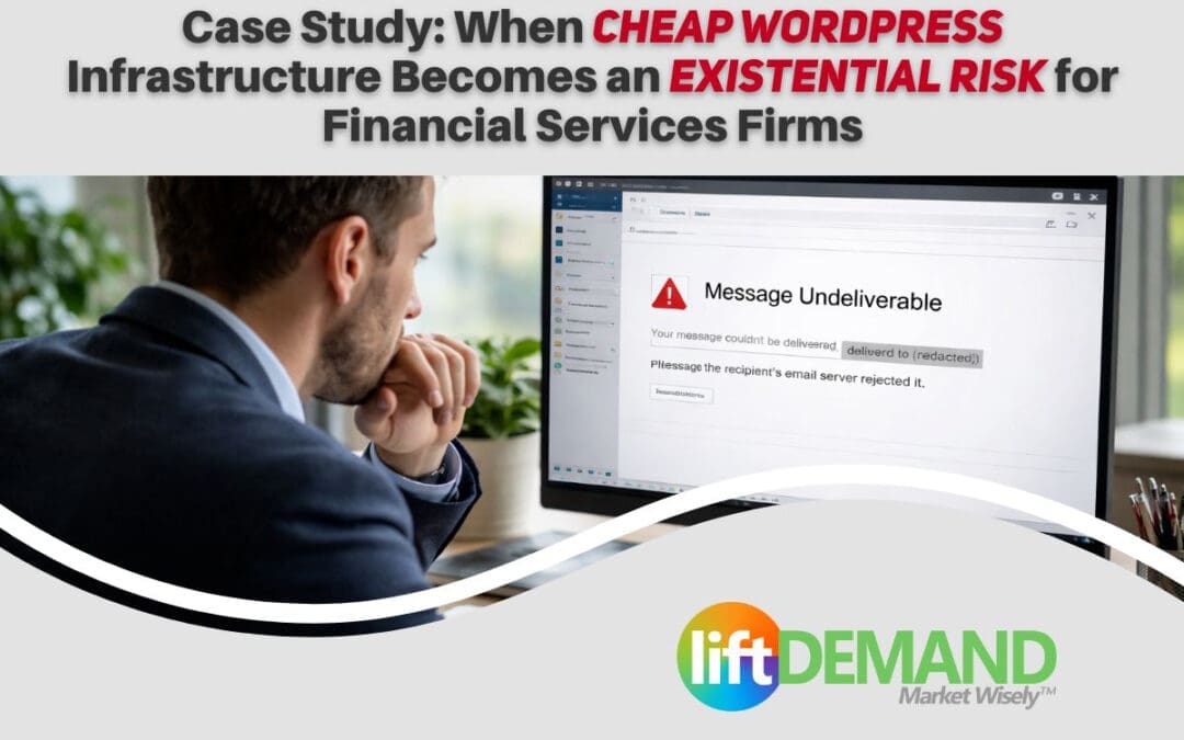 Cheap WordPress Hosting an Existential Risk for Financial Services